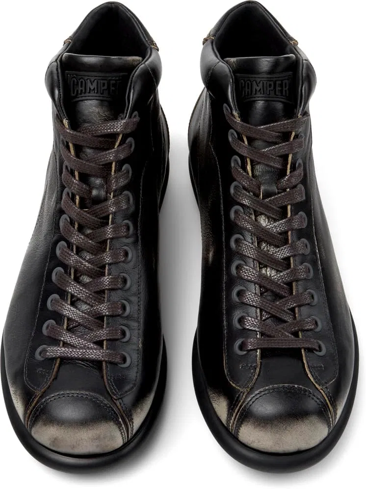 Ботинки CAMPER, Pelotas Ariel 33766-068 мужские, гладкая кожа, размер EU 39, серый (Soweto Bosf, Grunge Neg/Ariel Neg) — фото 4