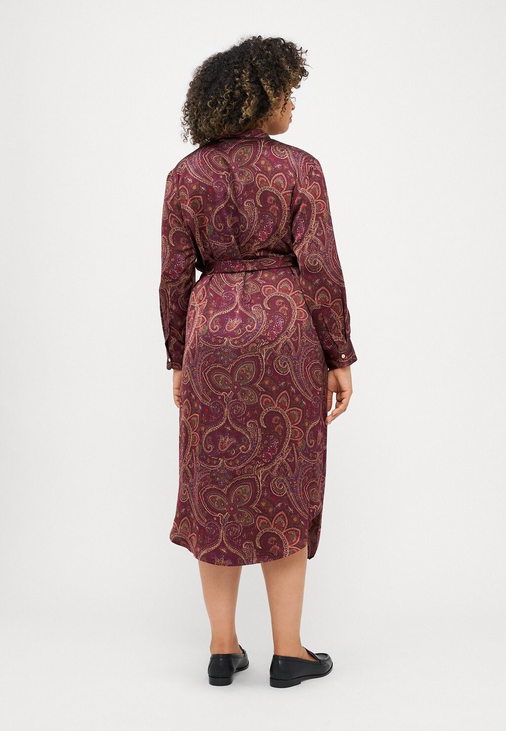 

Повседневное платье ADEOLA LONG SLEEVE DAY DRESS Lauren Ralph Lauren Woman, бордовый