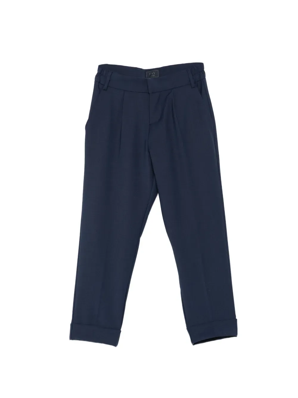 Брюки с манжетами Fay Kids, синий