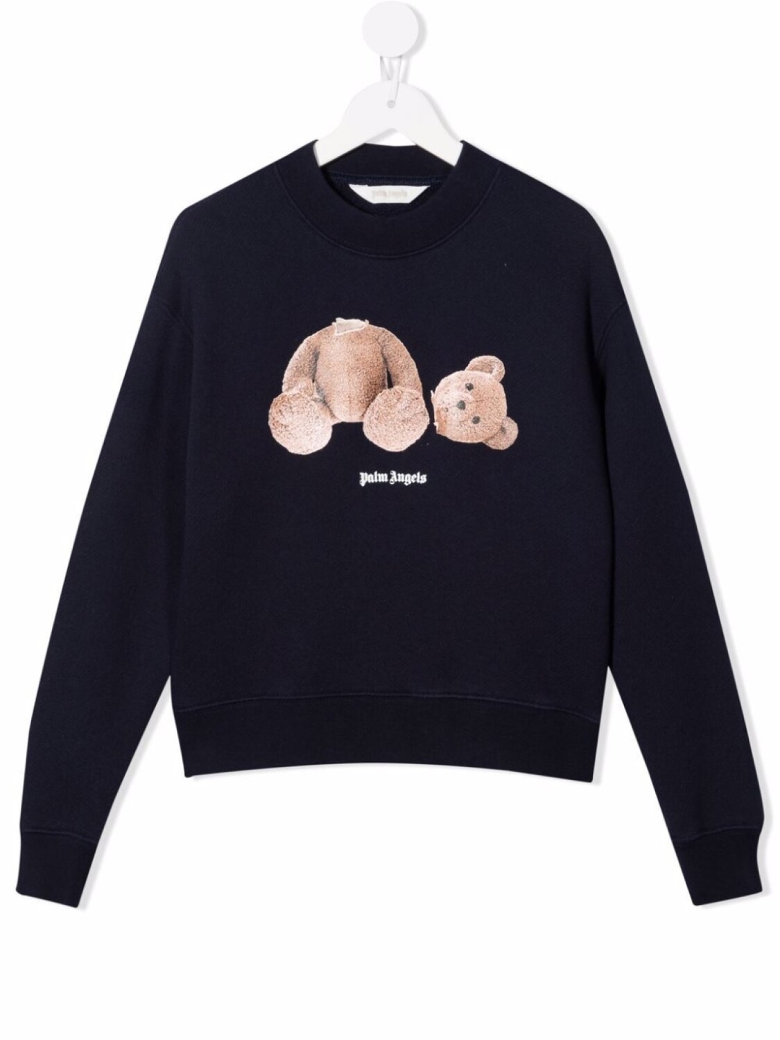 

Palm Angels Kids толстовка с принтом, синий