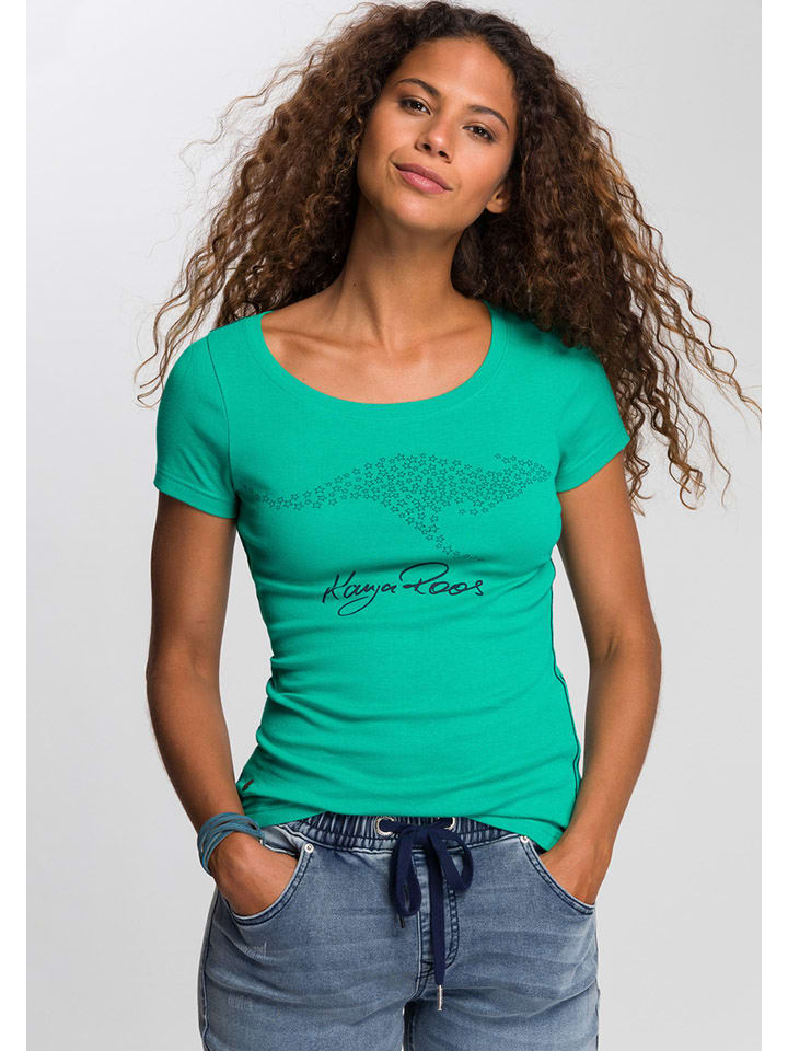 

Kangaroos Зеленая футболка, Зеленый, Kangaroos Зеленая футболка