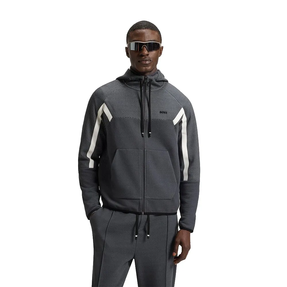 

Толстовка BOSS TL full zip, серый
