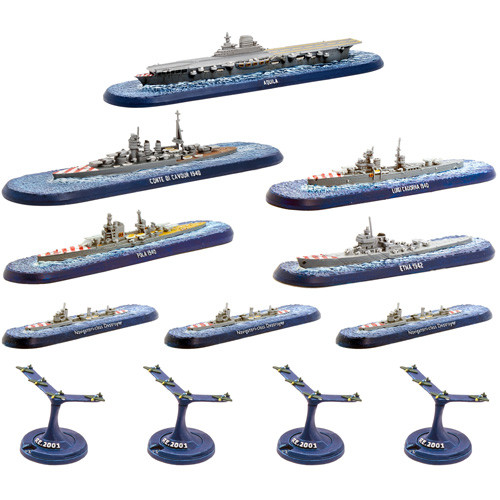 

Миниатюра Warlord Games Victory at Sea: Italian Starter - Regia Marina Fleet