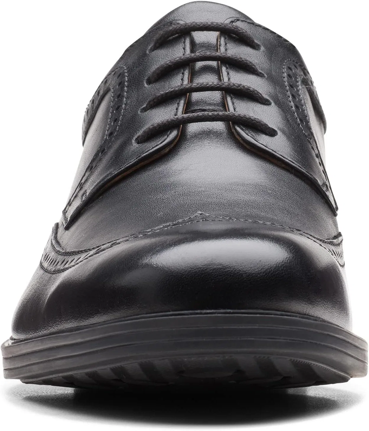 Туфли Clarks Men's Whiddon Wing Oxford, 3-Black Leather — фото 3