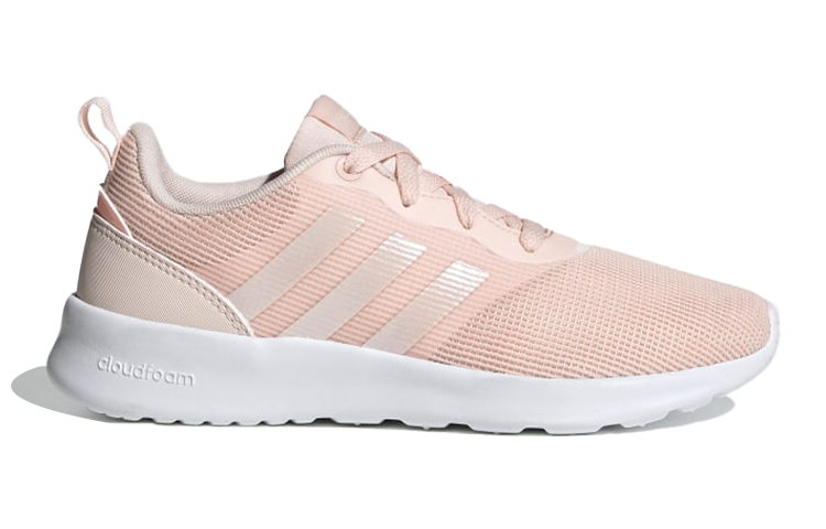 Adidas Neo Qt Racer 20 K Low top детские кроссовки для бега Pink White Kids' — фото 4