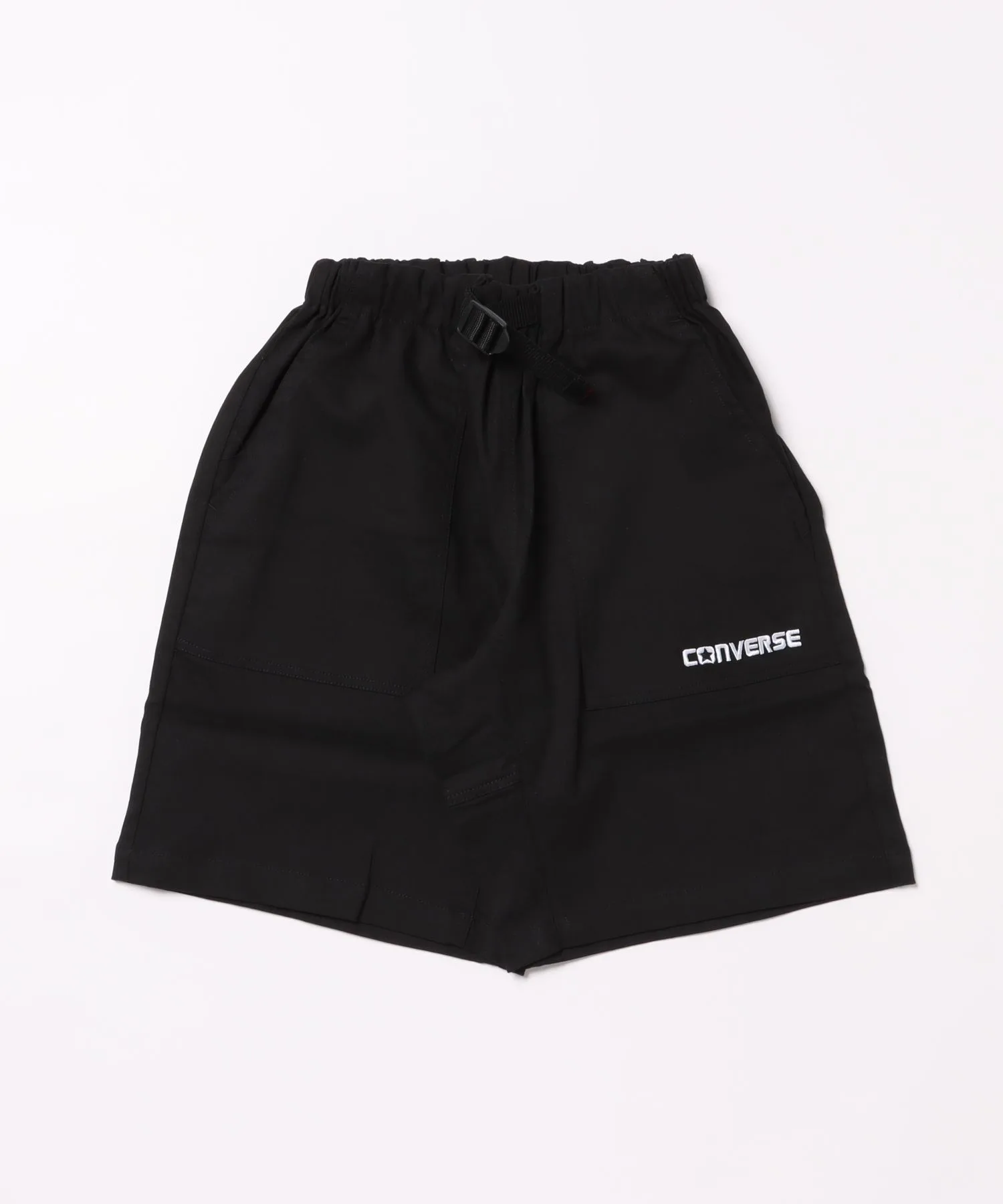 Детские шорты Converse с логотипом чёрные
