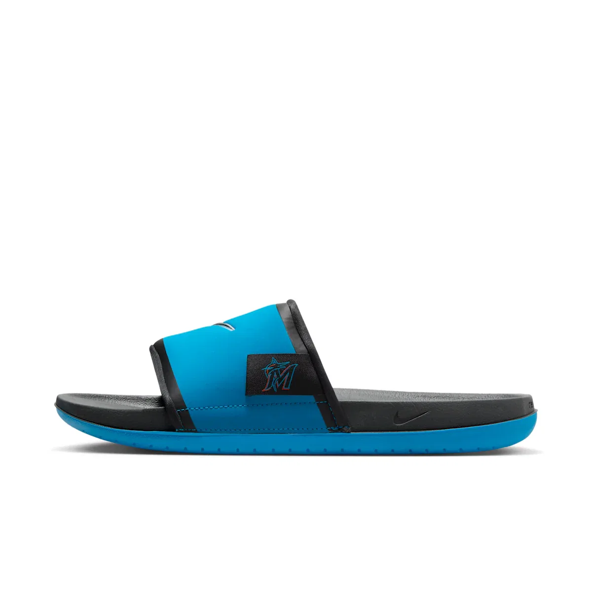 Men's Offcourt (Miami Marlins) Offcourt Slides Nike, синий — фото 2