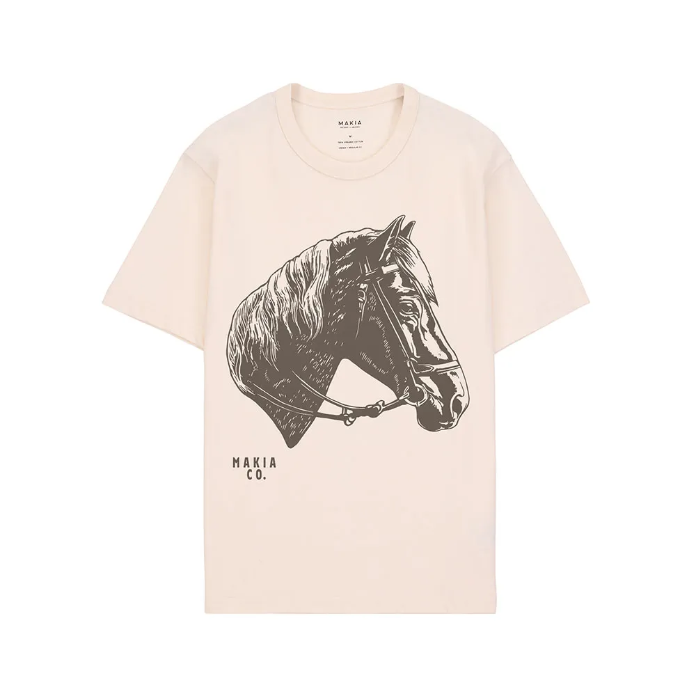 

Футболка Makia Finnhorse, бежевый