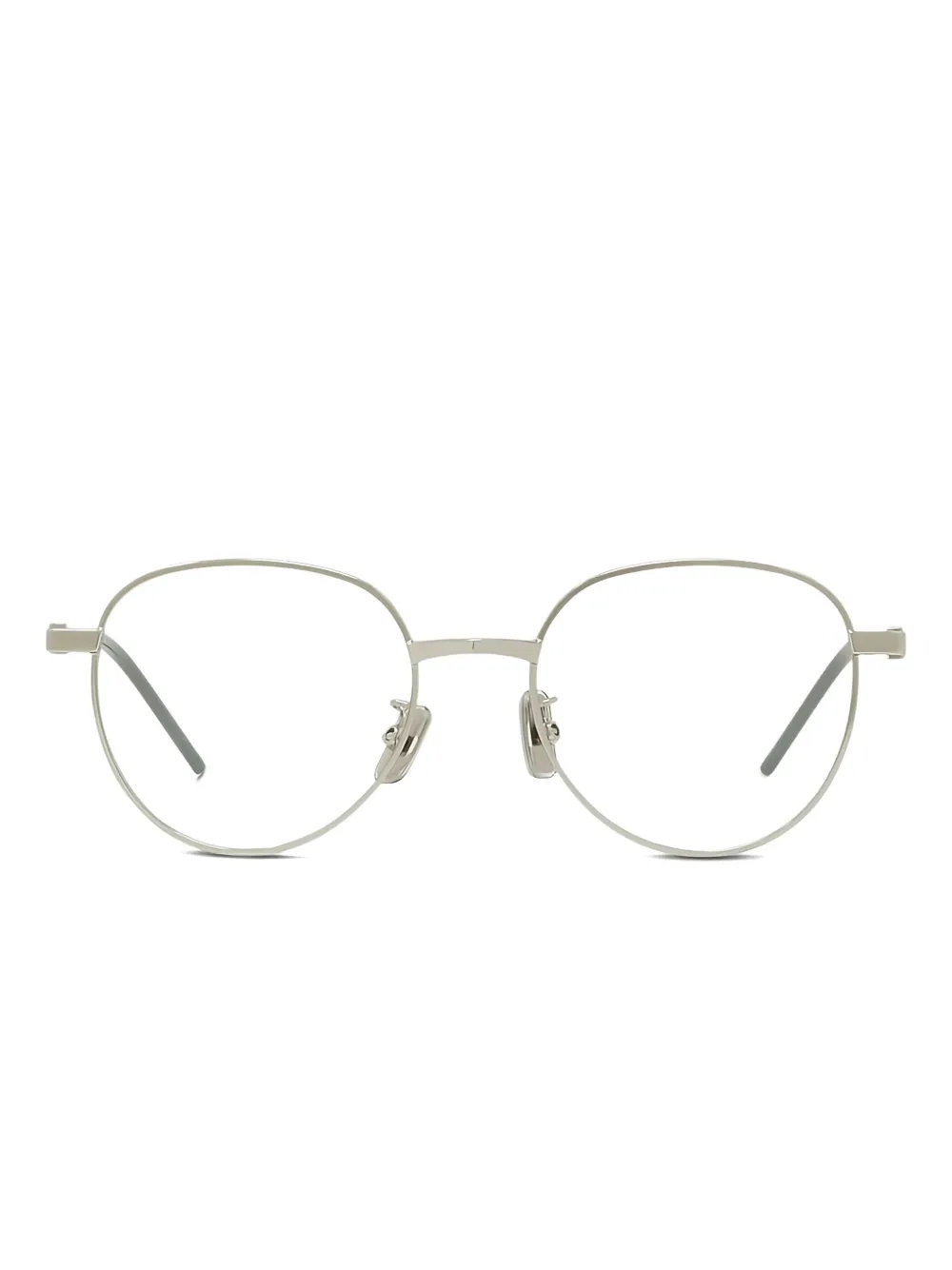 

Очки в круглой оправе Givenchy Eyewear, серебряный