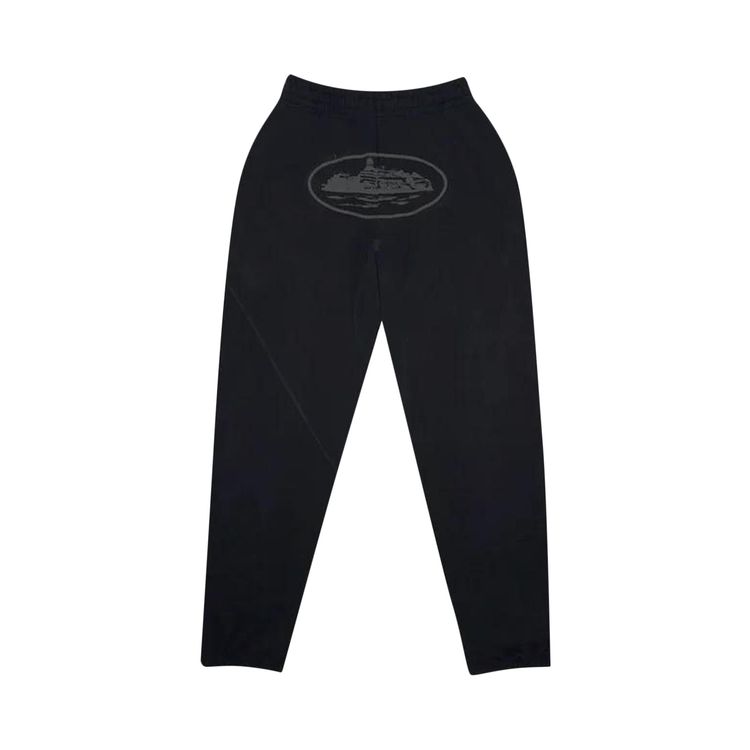 

Спортивные брюки Corteiz OG Alcatraz Sweatpant Triple Black, черный