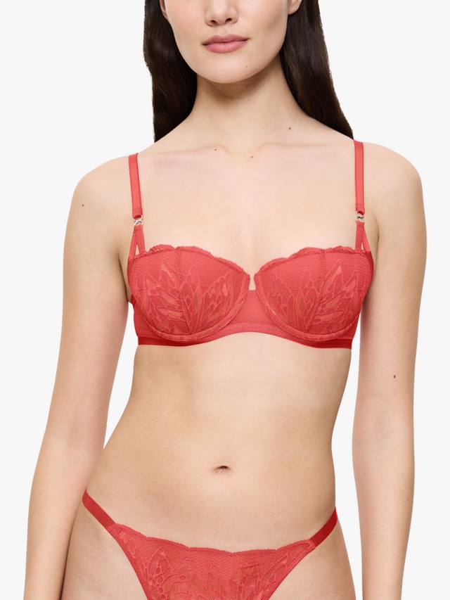 

Бюстгальтер балконет Crazy Stupid Love на косточках Triumph, Blood Orange