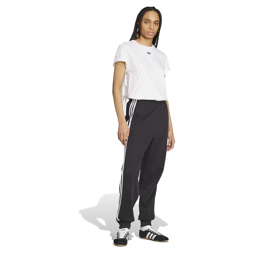 Джоггеры обычного размера с 3 полосками adidas Originals Adicolor, черный — фото 3