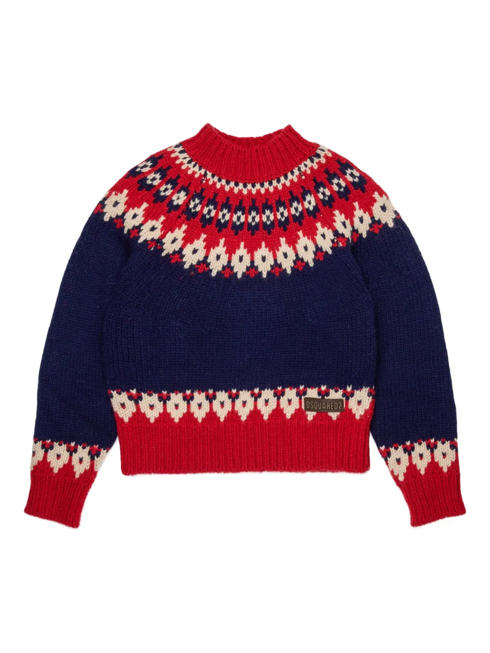 

Джемпер вязки интарсия DSQUARED2 KIDS, синий