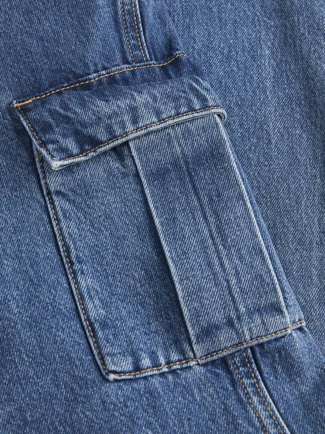 Детские джинсы Chris 567 прямого кроя Jack & Jones, Blue Denim — фото 3