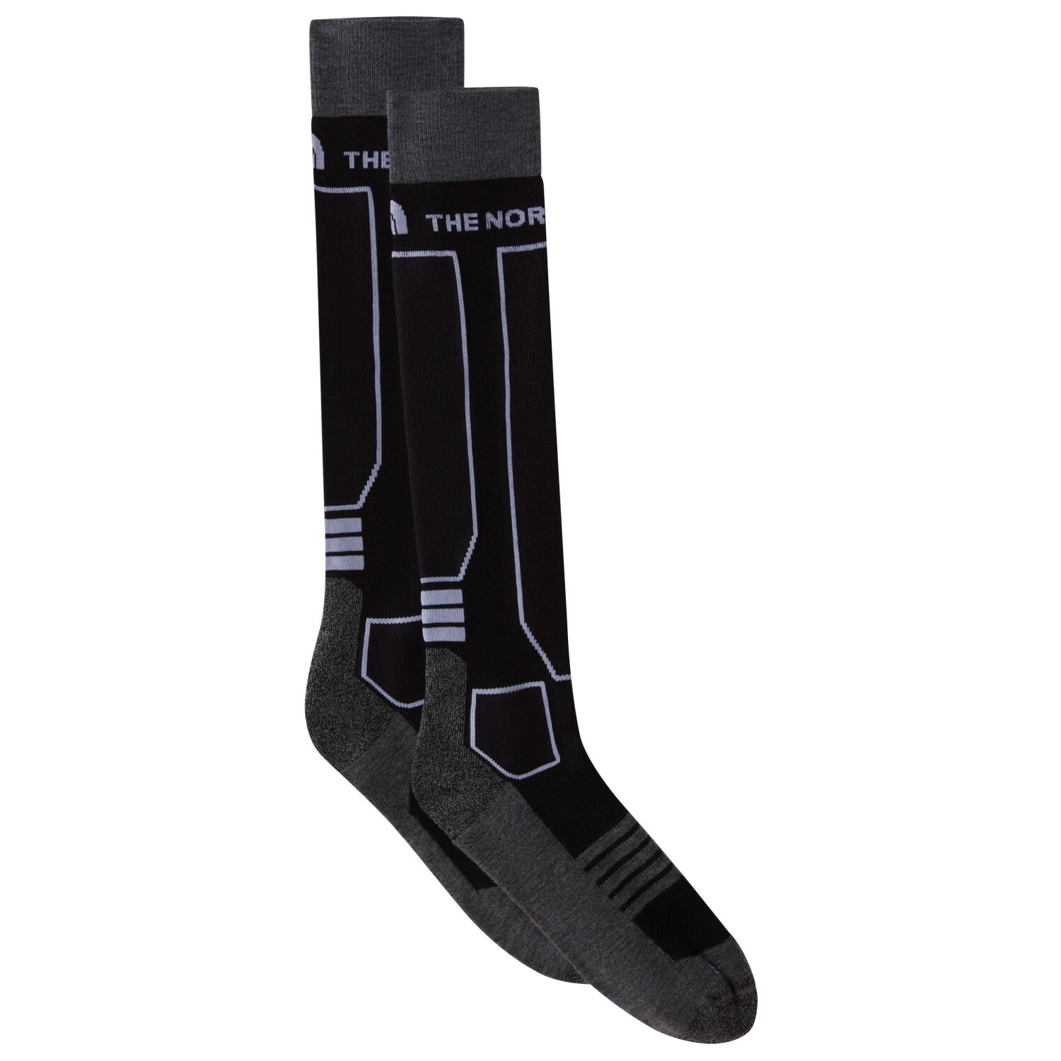 

Лыжные носки The North Face Resort Ski Sock, цвет TNF Black/Monument Grey