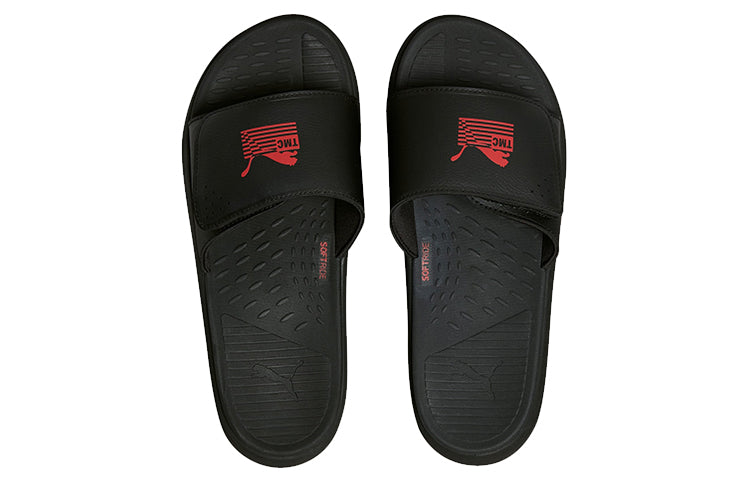 Шлепанцы PUMA Nipsey Hussle x Softride Slide 'The Marathon Continues - Black' — фото 3