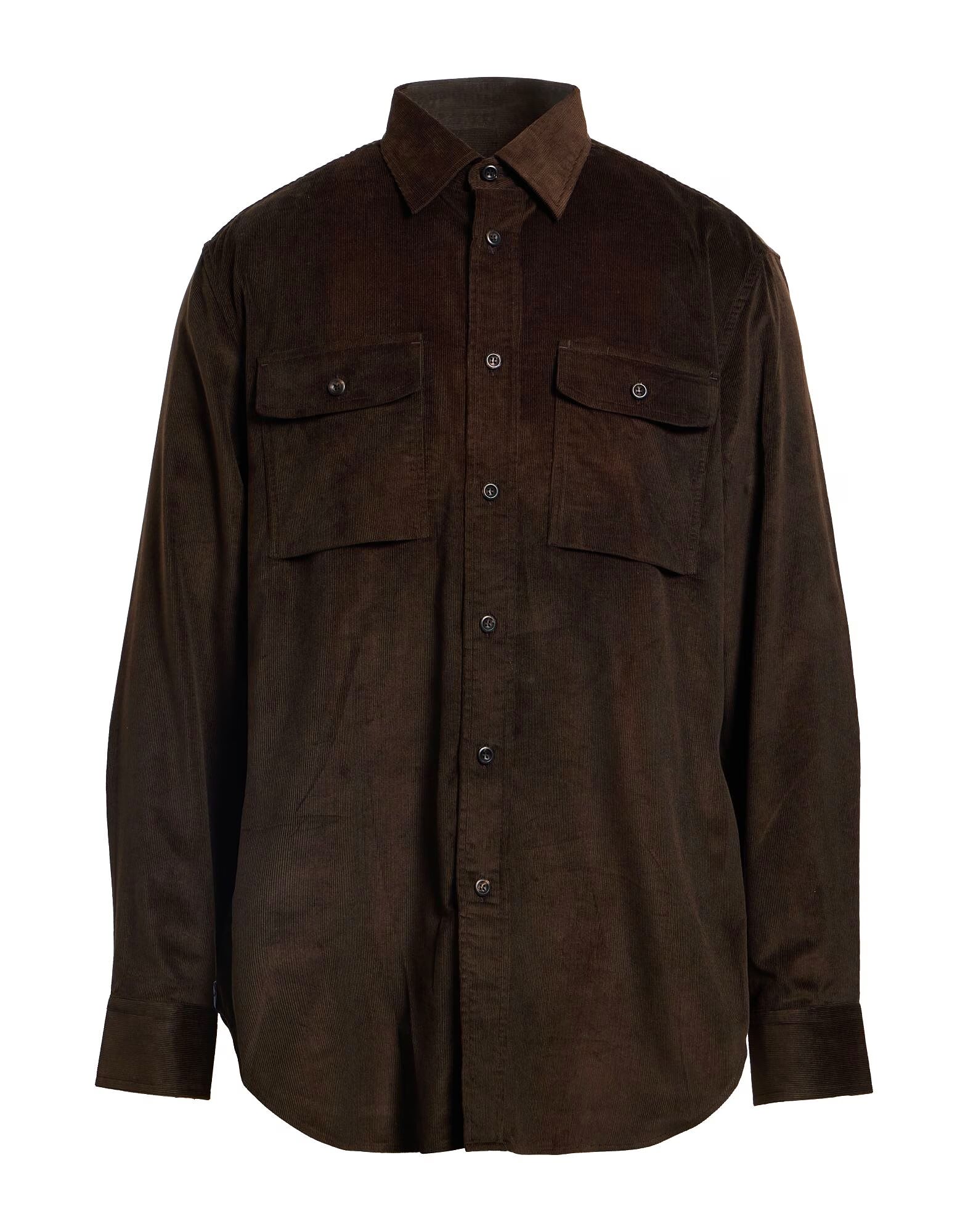 

Рубашка Brioni, темно-коричневый