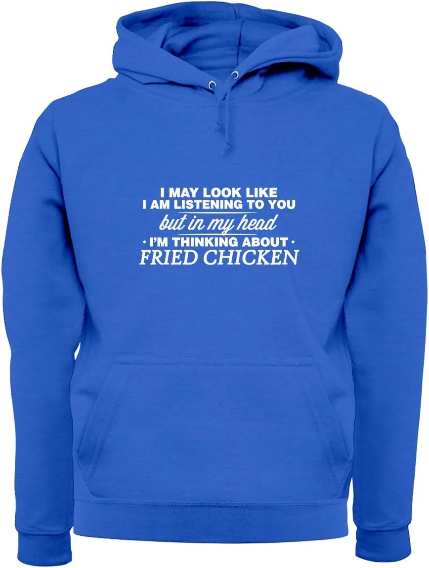 

Толстовка Unisex Premium с принтом "In My Head I'm Thinking About Fried Chicken" Dressdown