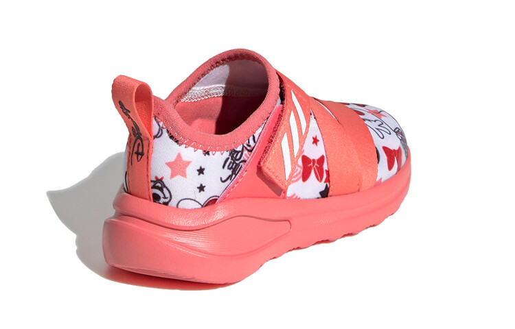 Кроссовки Disney X adidas Fortarun Toddler Shoes TD Mid-top Pink/White/Black — фото 4