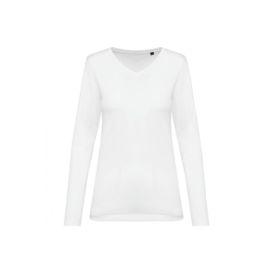 

Рубашка Suprima с длинными рукавами и V-образным вырезом, женская Kariban Premium