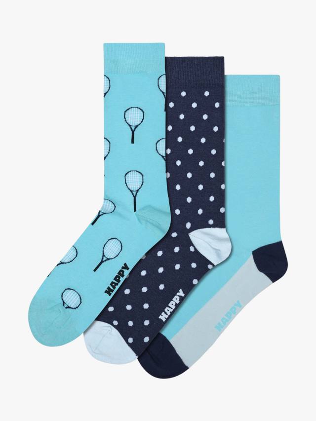 

Легкие теннисные носки Happy Socks HS Lite, Pack of 3, Turquoise