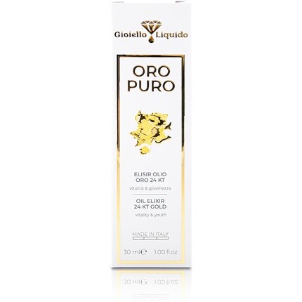 Gioiello Liquido Эликсир с маслами 24-каратного золота против темных пятен для лица и тела 30 мл — фото 3