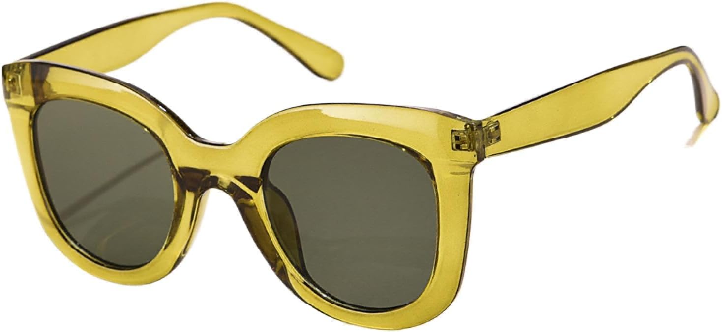 

Солнцезащитные очки с защитой от УФ-излучения UV400 | Овальные, коричнево-черные | Для женщин и мужчин, для занятий спортом на открытом воздухе и вождения DSVIGF, Green