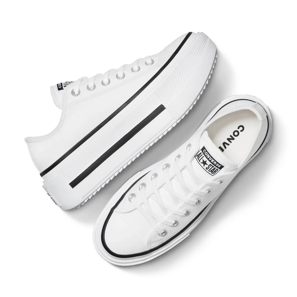 Женские повседневные кеды Chuck Taylor All Star Lift Double Stack Converse, белый — фото 3
