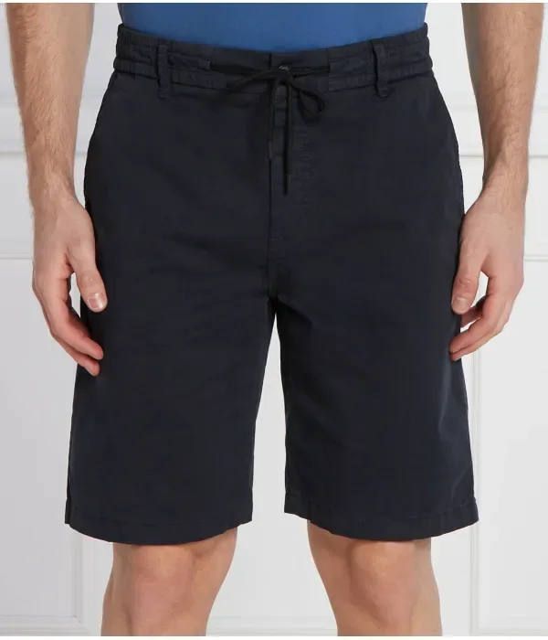 Шорты Chino-tapered-DS-1-S Boss Orange, темно-синий