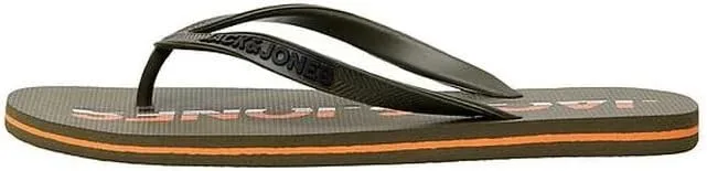 Мужские сандалии JACK & JONES с логотипом Jfwlogo, оливковый