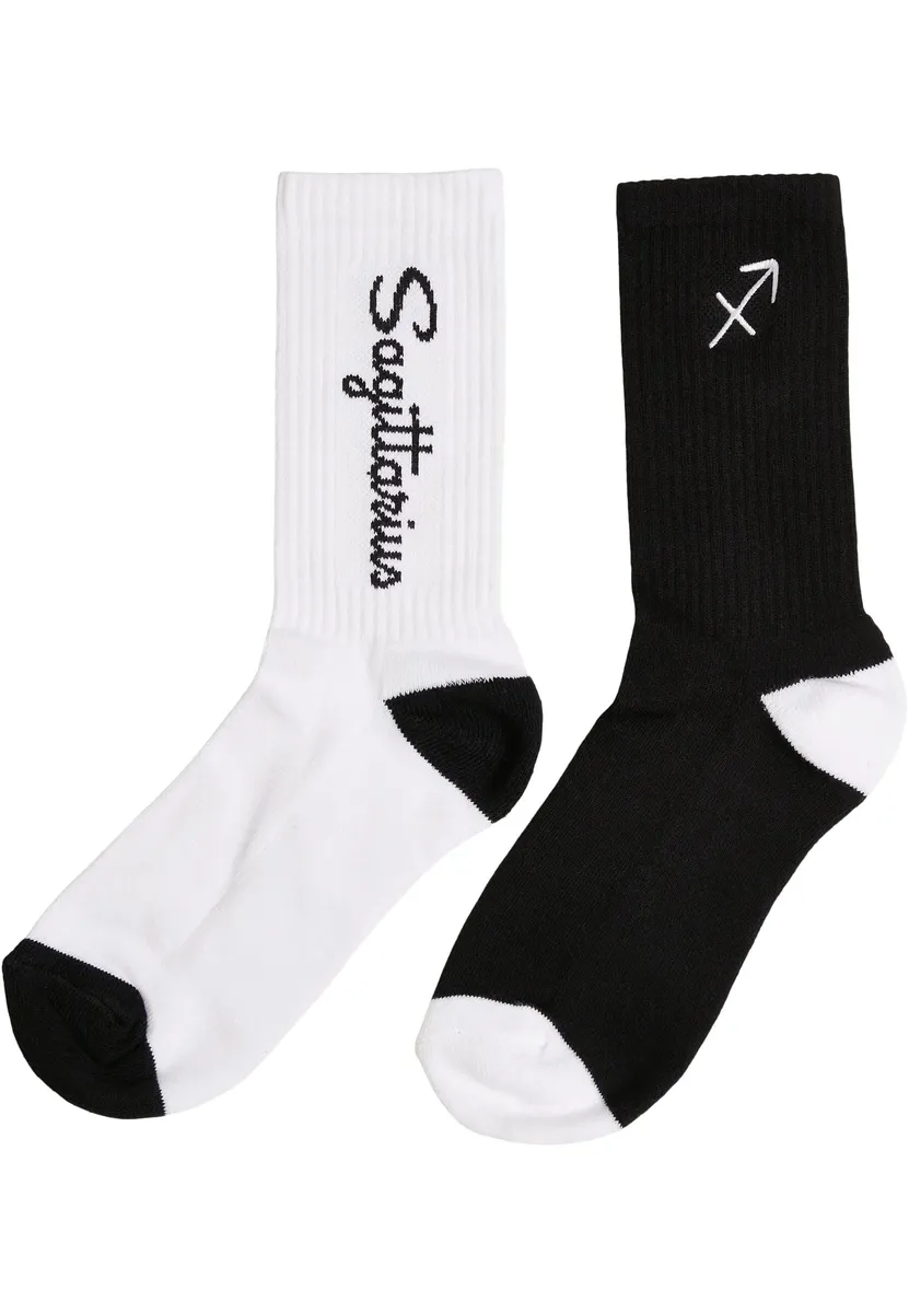 

Базовые носки URBAN CLASSICS " Urban Classics Unisex Zodiac Socks 2-Pack" (1 пара), черно-белый