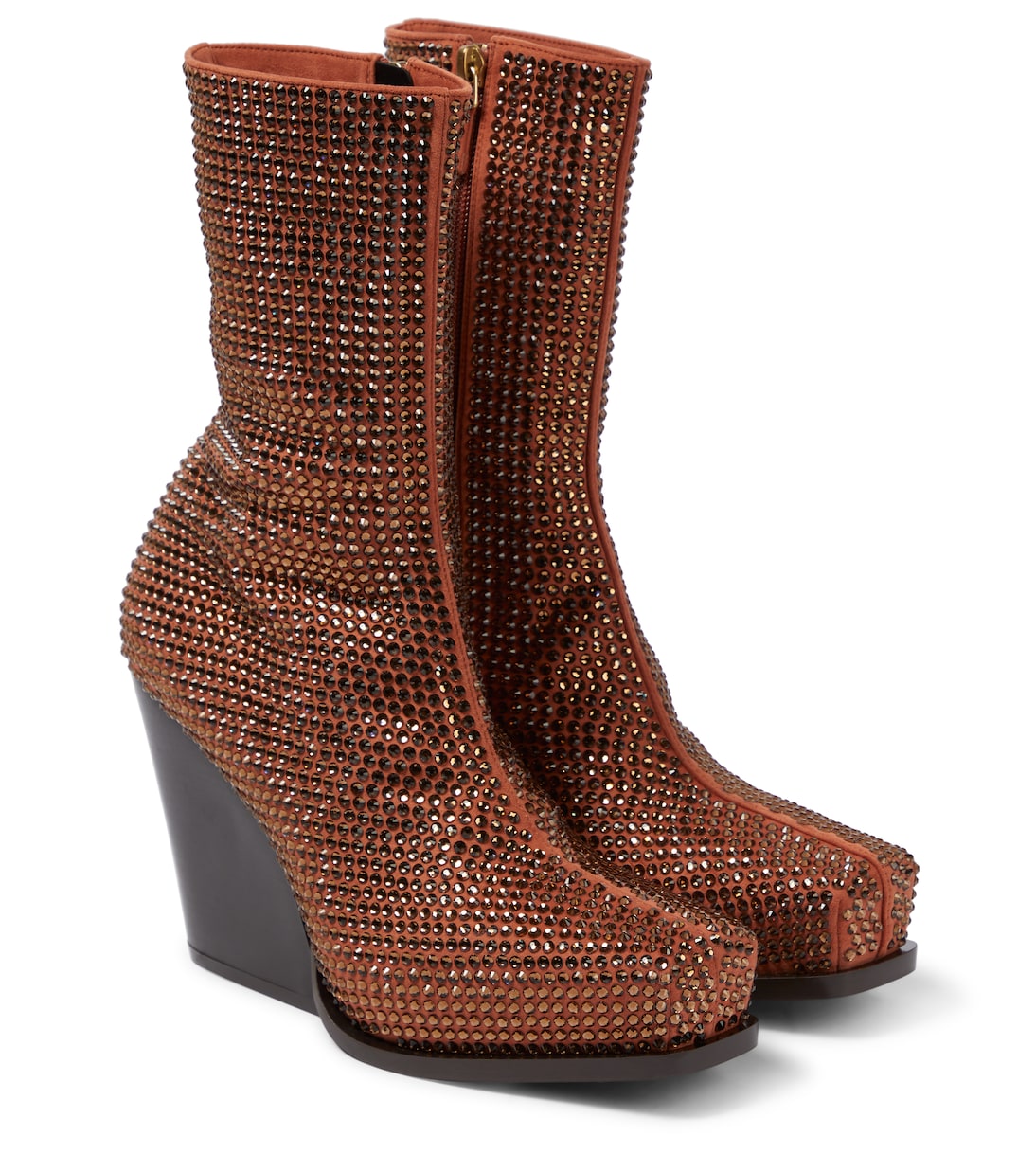 Ботильоны с декором Stella McCartney, Rust