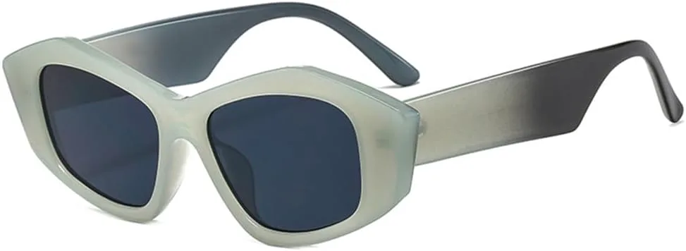 

Солнцезащитные очки для женщин и мужчин, стильные, с градиентными линзами, леопардовым принтом, винтажные, повседневные, с защитой от УФ-излучения UV400 VFDHN, C2