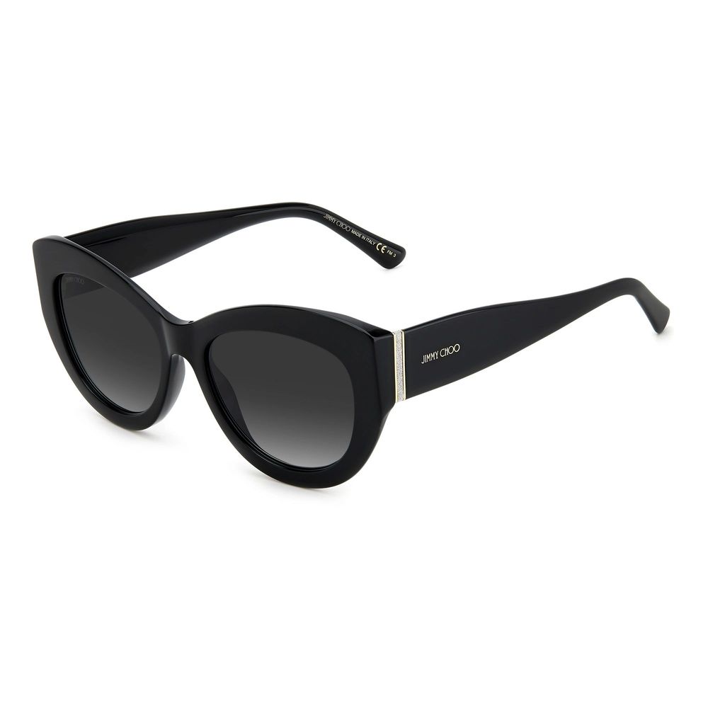 

Черные ацетатные солнцезащитные очки Jimmy Choo Eyewear