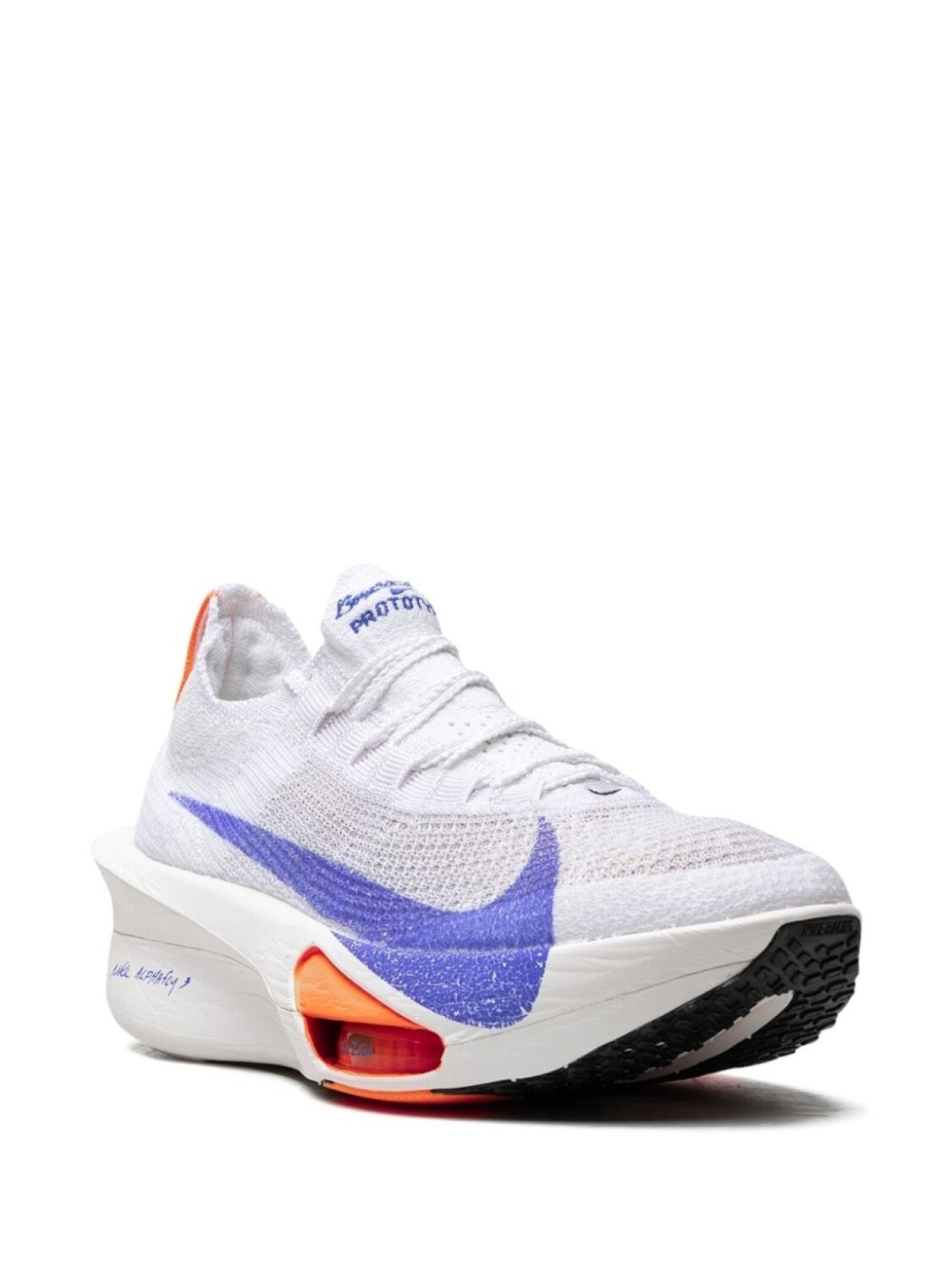 Nike кроссовки Air Zoom Alphafly Next% 3 FP "Blueprint Pack", белый — фото 2