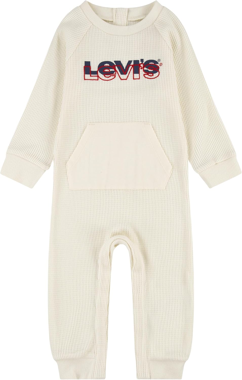 

Комбинезон унисекс для малышей Levi's вафельной вязки, Sunny Cream