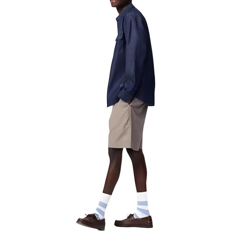 Шорты X JW Anderson Casual Shorts Unisex Beige UNIQLO, бежевый — фото 3