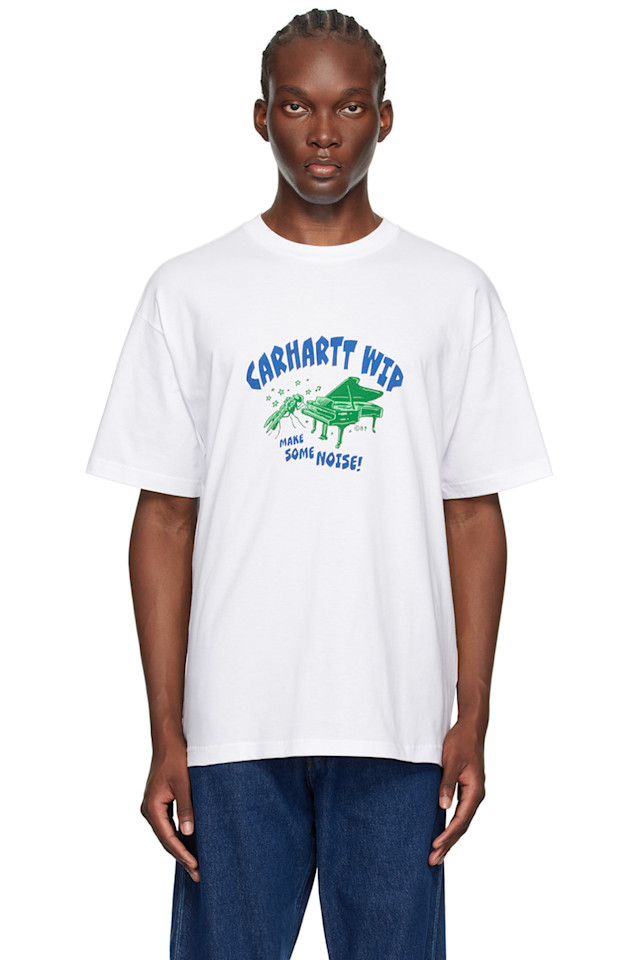 

Шумная футболка Carhartt Work In Progress, белый