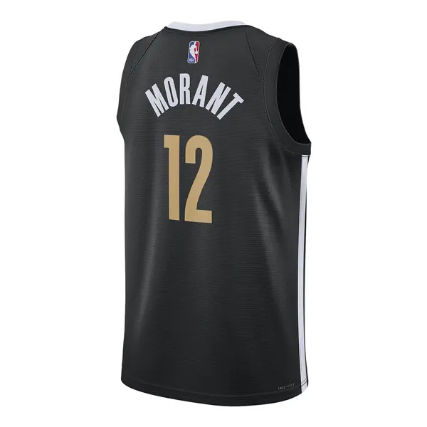 Майка Nike Dri-FIT NBA Swingman Jersey 2023/24 City Edition 'Memphis Grizzlies Ja Morant', черный — фото 2