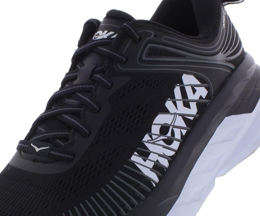 Мужские гимнастические кроссовки Hoka ONE ONE, черно-белый — фото 3