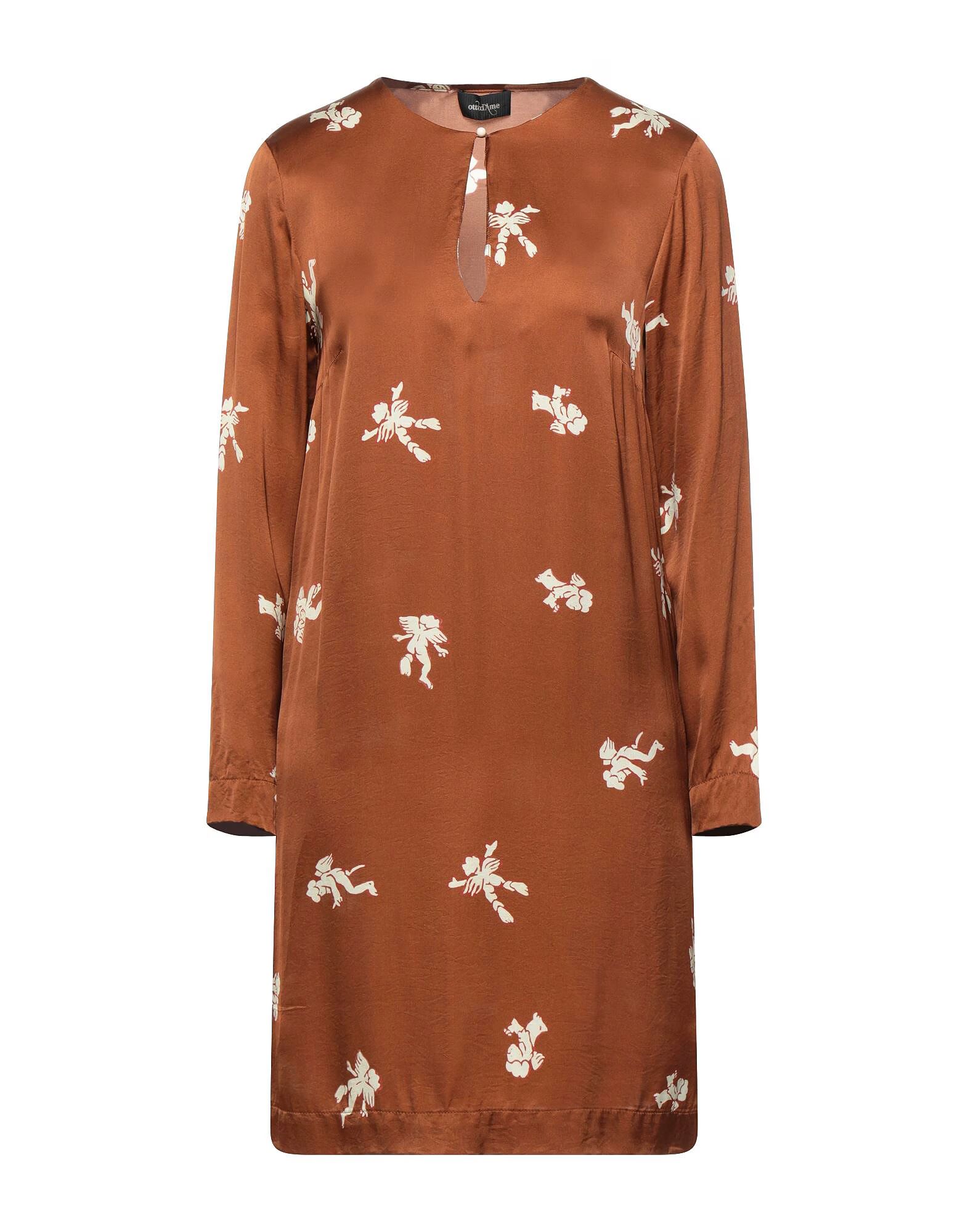 

Мини-платье Ottod'Ame, коричневый