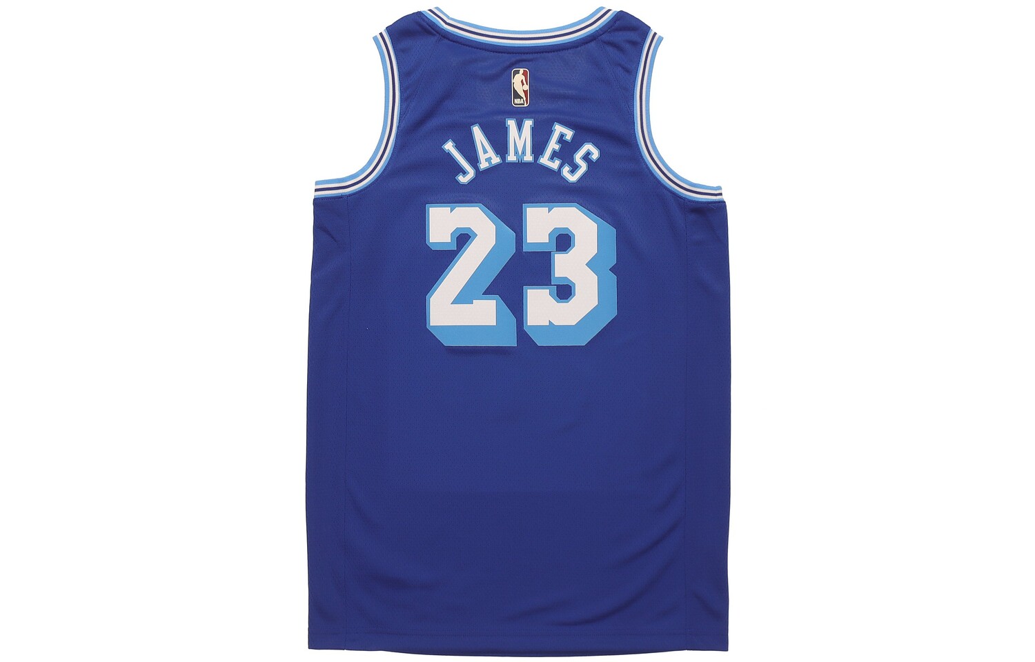 Спортивная майка женская Nike NBA Los Angeles Lakers 2020 Lebron James Classic Edition Swingman, темно-синий — фото 2