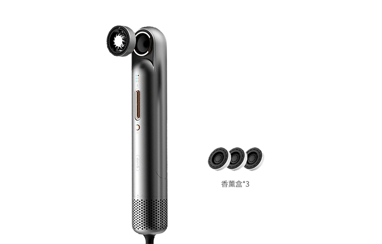

Фен CF20 1200W с горячим и холодным воздухом для быстрого ухода за волосами Deerma, Gray + incense box