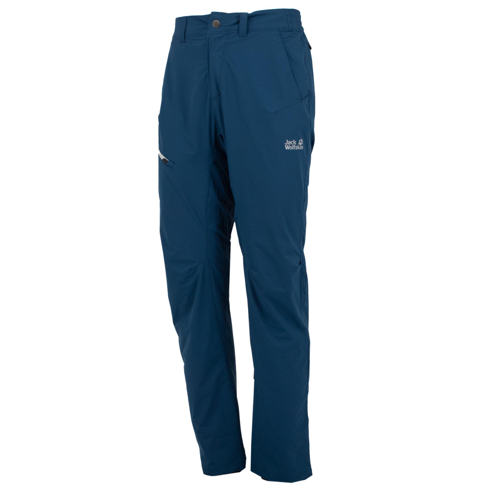 

Брюки Jack Wolfskin Hose Hilltop 4 Way Stretch Pants UV, синий