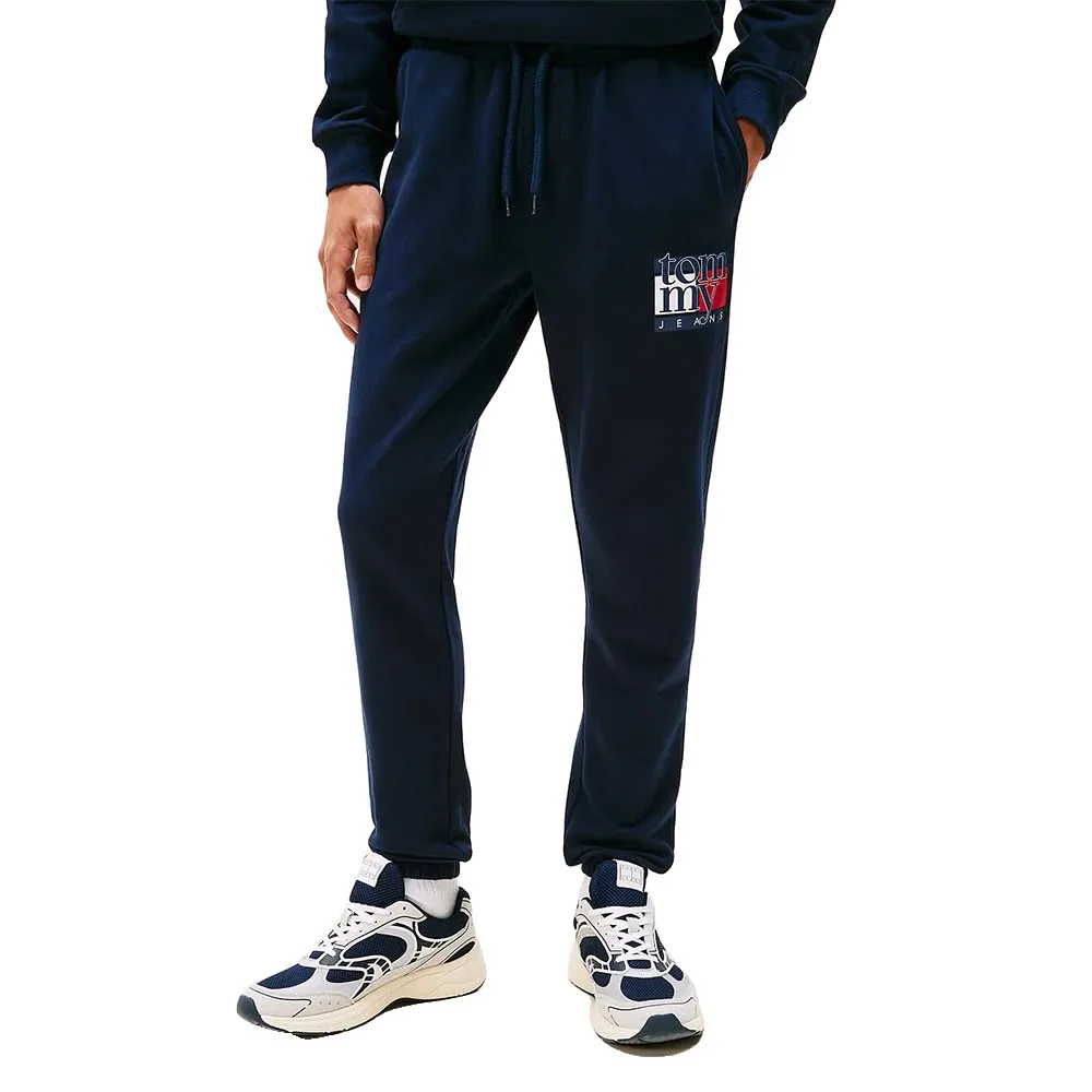 

Спортивные брюки Tommy Jeans RWB Flag Slim Fit, синий