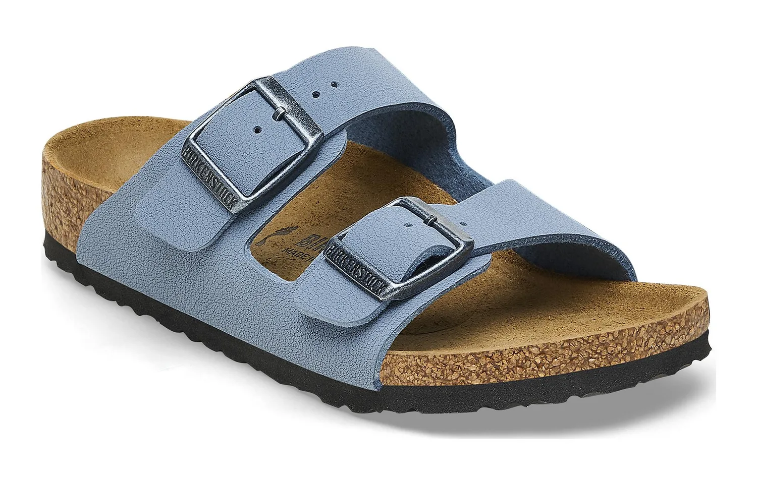 Детские сандалии Arizona с двойными ремешками Birkenstock, Element Blue — фото 4