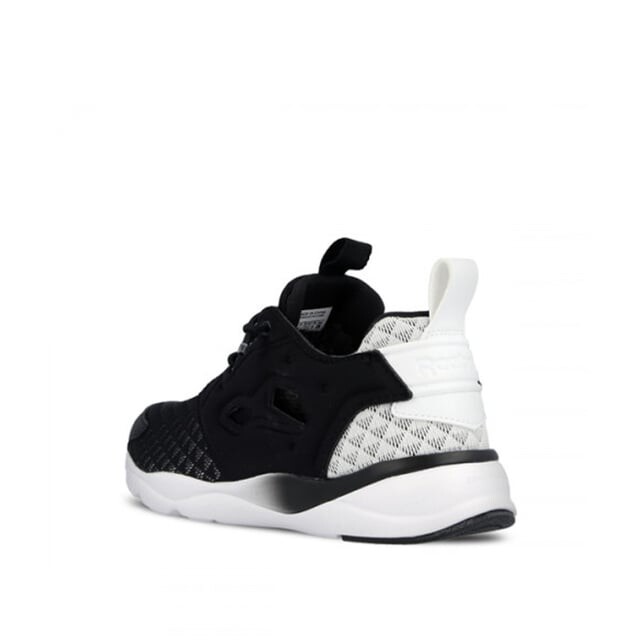 Черные синтетические женские кроссовки Furylite v62121 в горошек Reebok, черный — фото 4