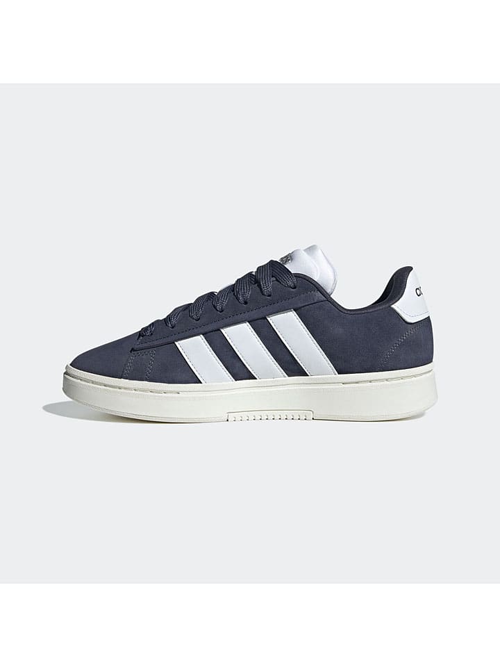 Adidas Темно-синие кроссовки — фото 2