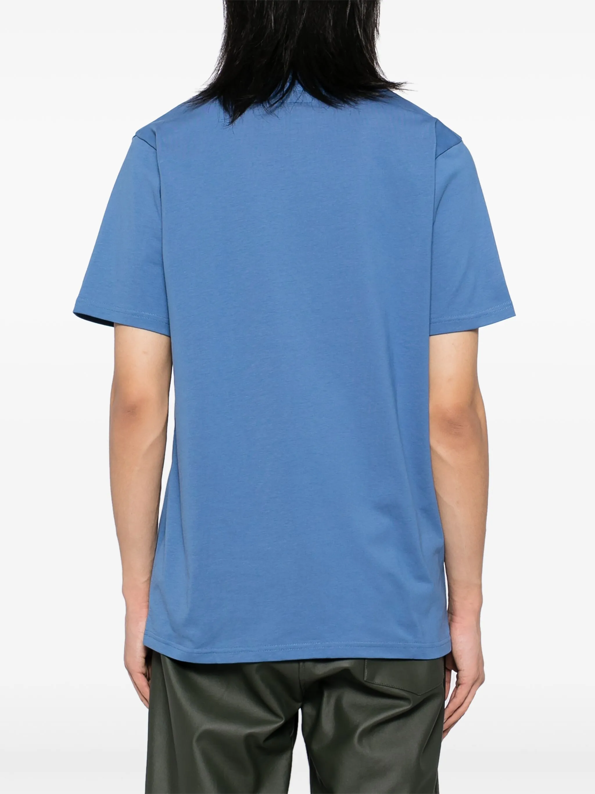 

Футболка с логотипом Agnès B., синий