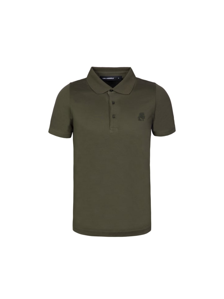 

Karl Lagerfeld Рубашка-поло 745750 темно-зеленого цвета, Зеленый, Karl Lagerfeld Рубашка-поло 745750 темно-зеленого цвета